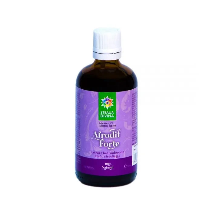 Tinctura Afrodit Forte, 100ml, Steaua Divina — preț și oferte