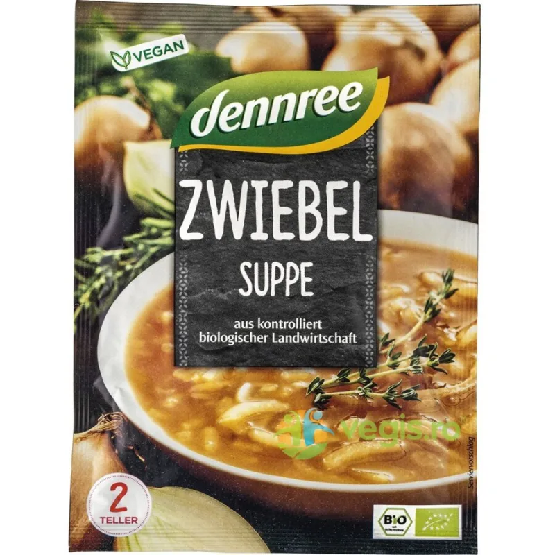 Supa de Ceapa Instant Ecologica/Bio 40g Dennree — preț și oferte