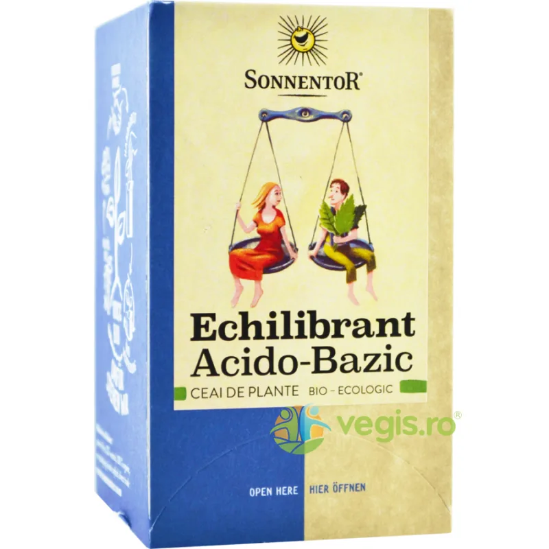 Ceai Amestec Plante Echlibrant Acido Bazic Ecologic/Bio 18dz SONNENTOR — preț și oferte