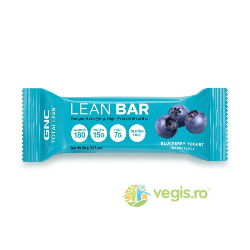 Baton Proteic cu Aroma de Iaurt si Afine Total Lean 50g GNC — preț și oferte