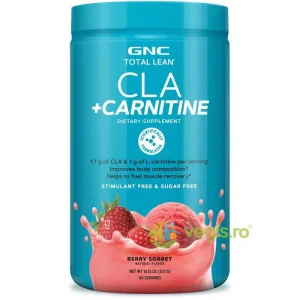 CLA + Carnitine (Acid Linoleic Conjugat si Carnitina) cu Aroma de Serbet de Fructe de Padure Total Lean 372g