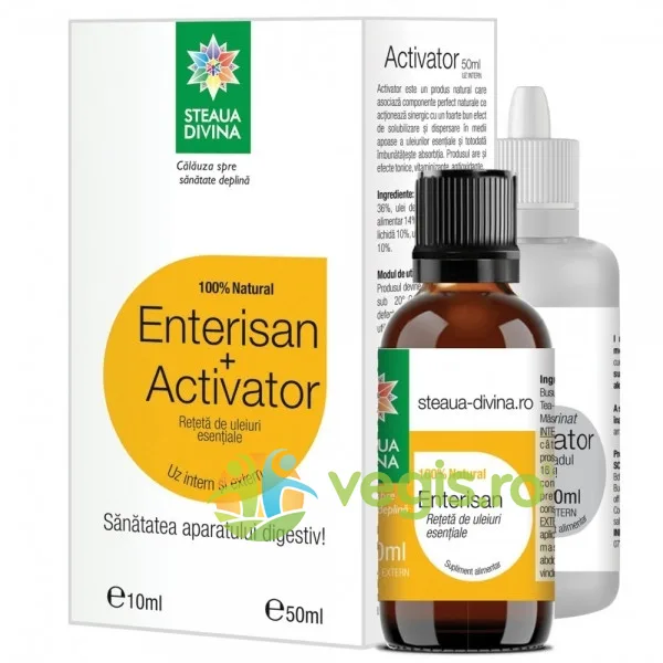 Enterisan 10ml + Activator 50ml STEAUA&nbsp;DIVINA — preț și oferte