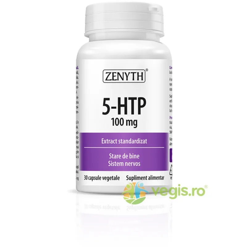 5 - HTP 100mg 30cps vegetale Zenyth — preț și oferte