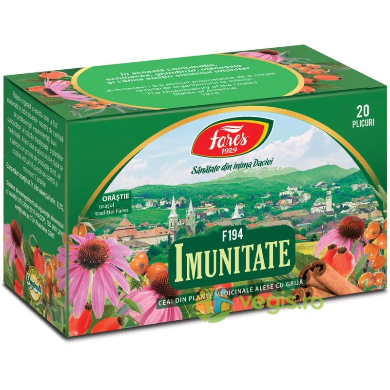 Ceai Imunitate (F194) 20dz FARES — preț și oferte