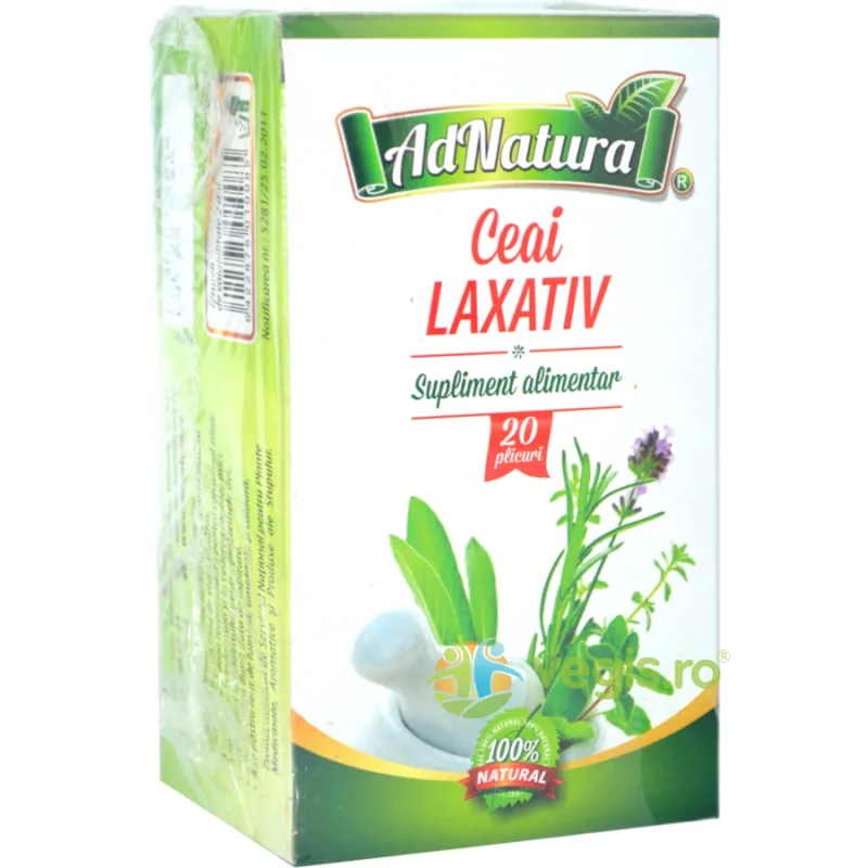 Ceai Laxativ 20dz ADNATURA — preț și oferte