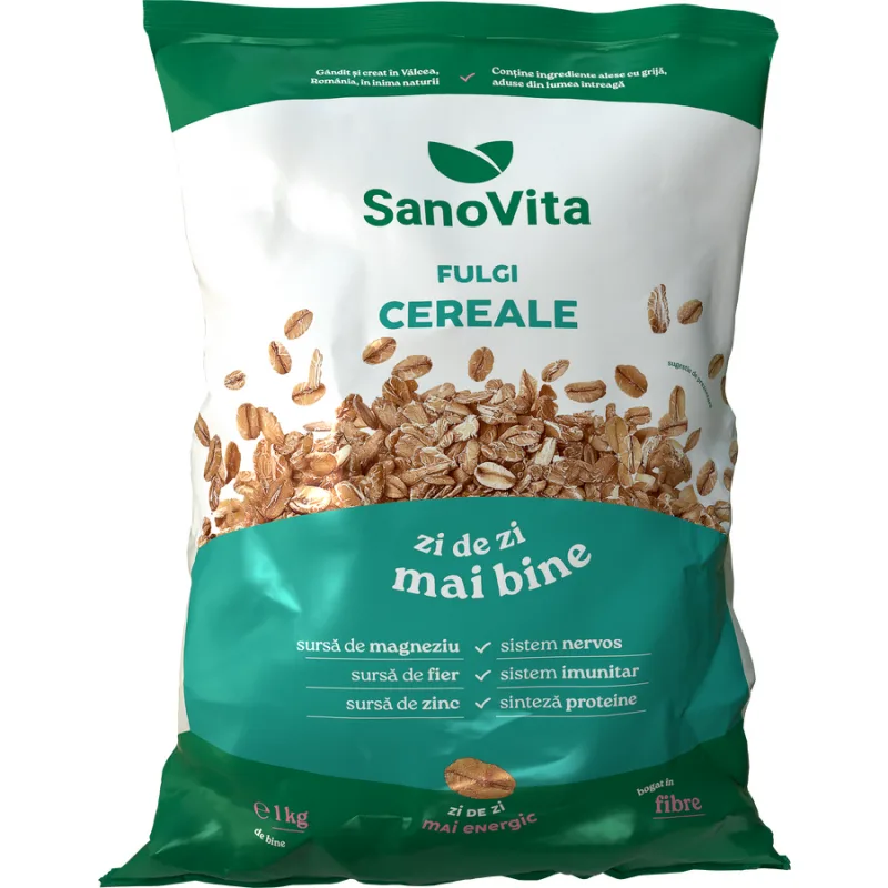 Fulgi de Cereale 1kg SANOVITA — preț și oferte