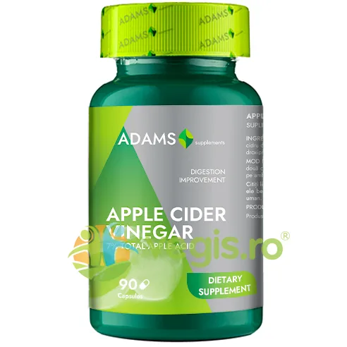 Otet din Cidru de Mere (Apple Cider Vinegar) 90cps ADAMS VISION — preț și oferte