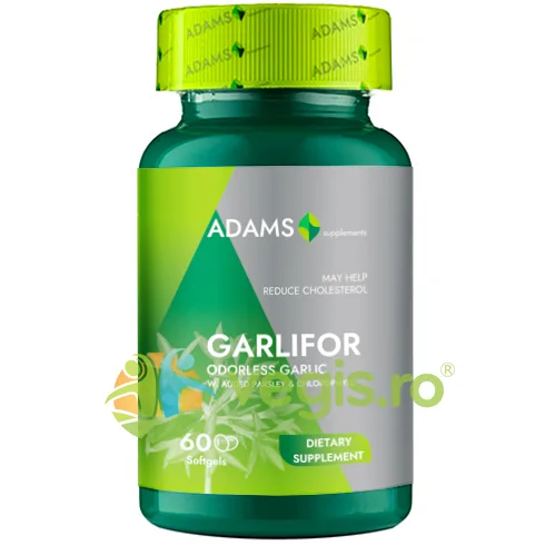 Garlifor (Usturoi fara Miros) 500mg 60cps ADAMS VISION — preț și oferte