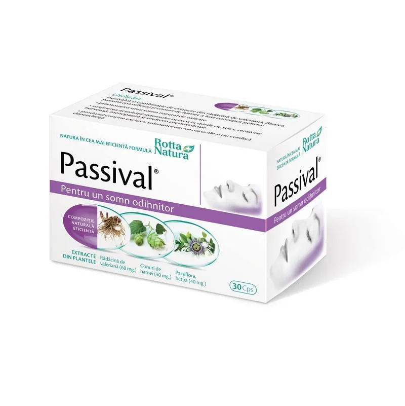 Passival, 30 capsule Rotta Natura — preț și oferte