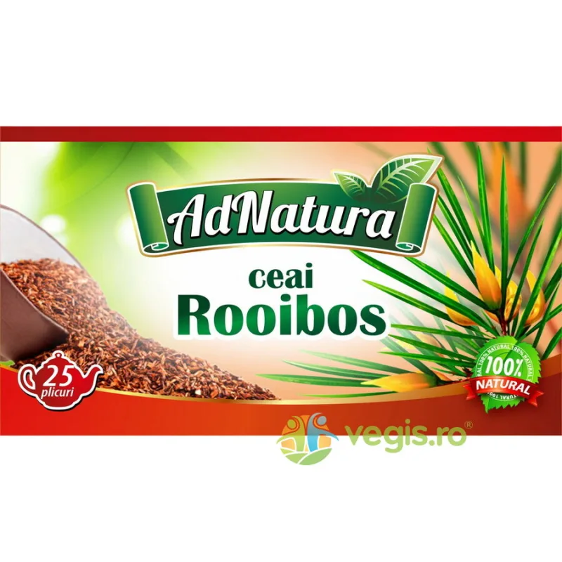 Ceai Rooibos 20dz ADNATURA — preț și oferte