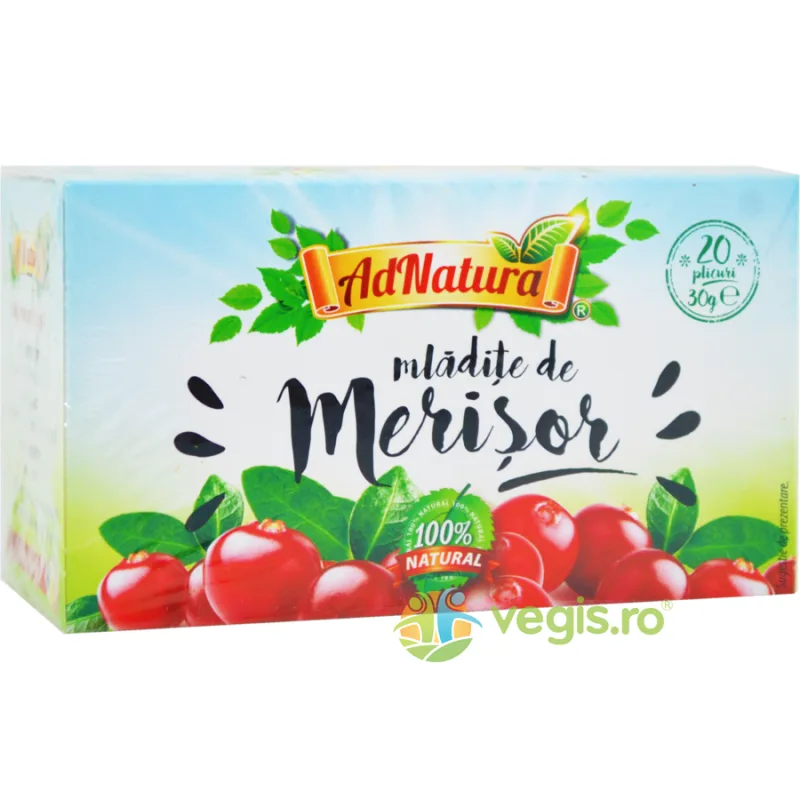 Ceai Mladite de Merisor 20dz ADNATURA — preț și oferte