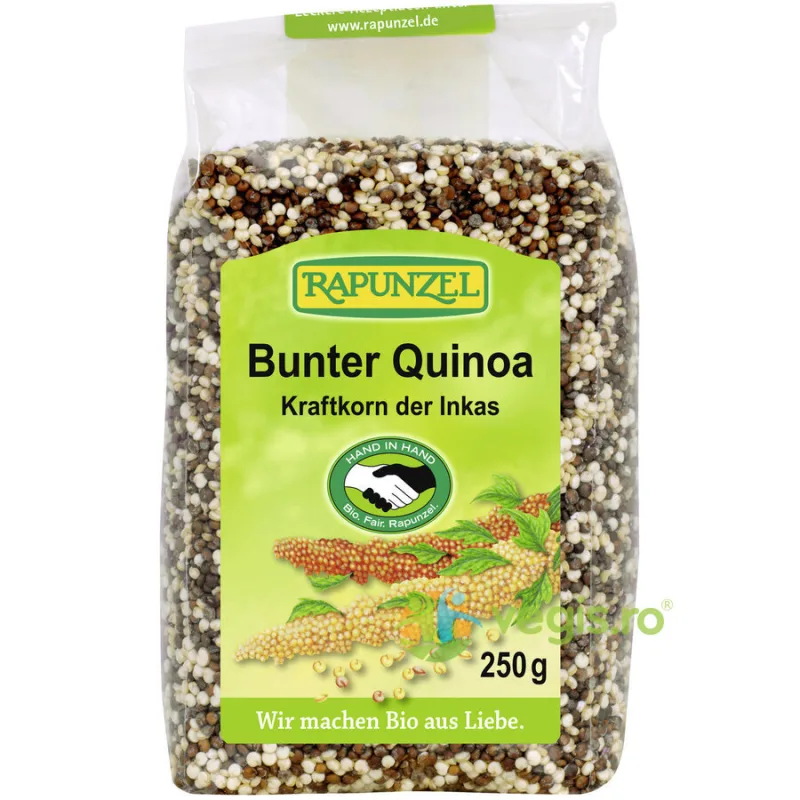 Quinoa Colorata Ecologica/Bio 250g Rapunzel — preț și oferte