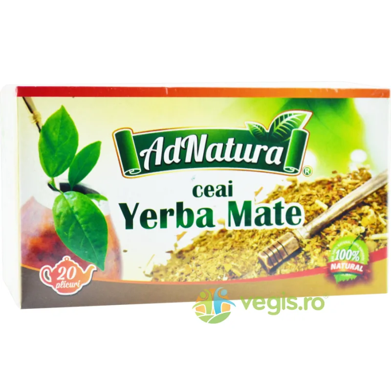 Ceai Yerba Mate 20dz ADNATURA — preț și oferte