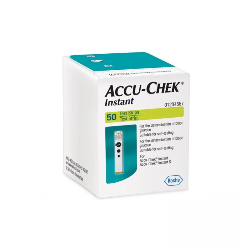 Teste glicemie Accu-Chek Instant, 50 bucati, Accu-Chek ROCHE — preț și oferte