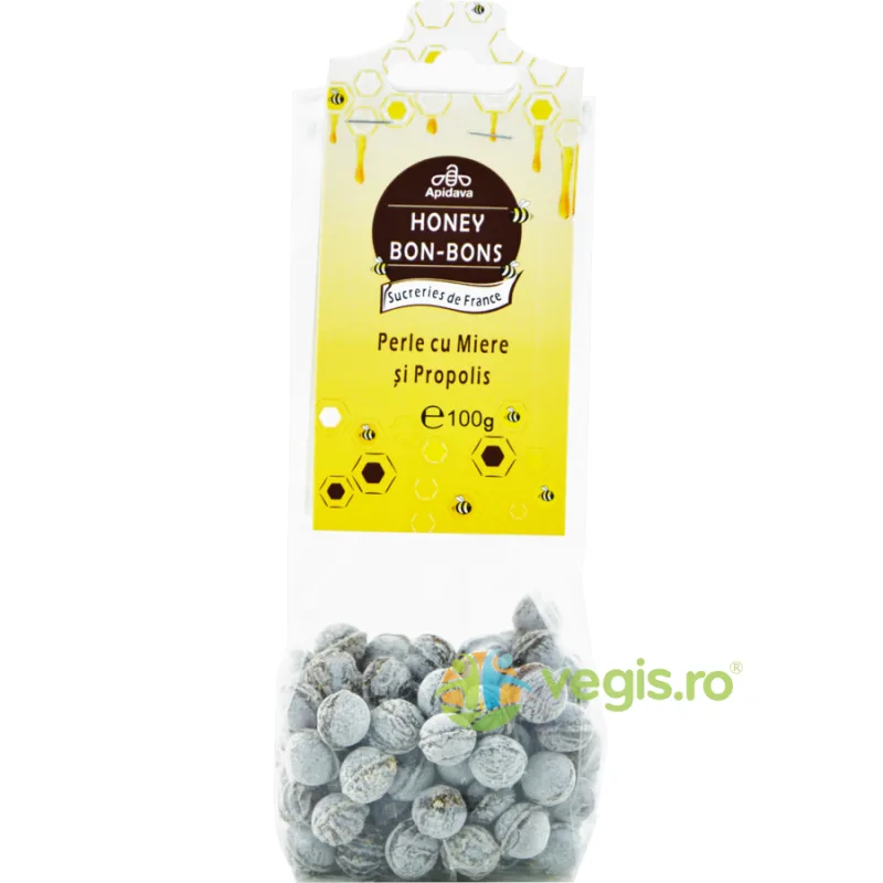 Bomboane (Perle) cu Miere si Propolis 100g APIDAVA — preț și oferte