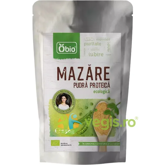 Pudra Proteica din Mazare Ecologica/Bio 250g OBio — preț și oferte
