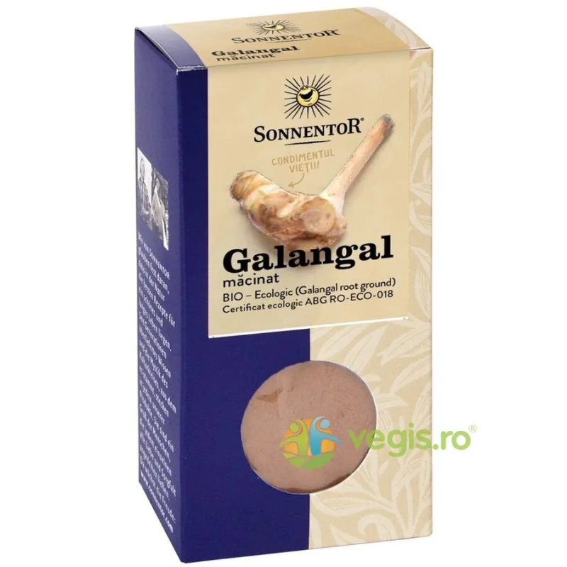 Galangal Macinat Ecologic/Bio 35g SONNENTOR — preț și oferte
