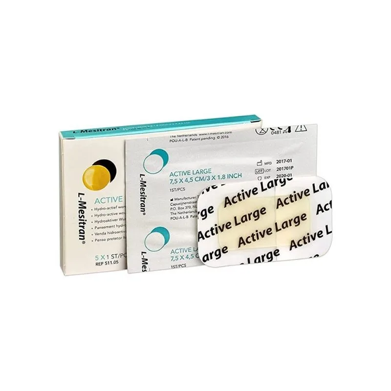 Pansament L-Mesitran Active Large 7.5 cmx4.5 cm, 5 bucati THEO MANUFACTURING — preț și oferte