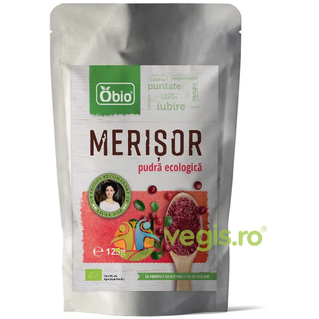Merisor Pulbere Ecologica/Bio 125g OBio — preț și oferte
