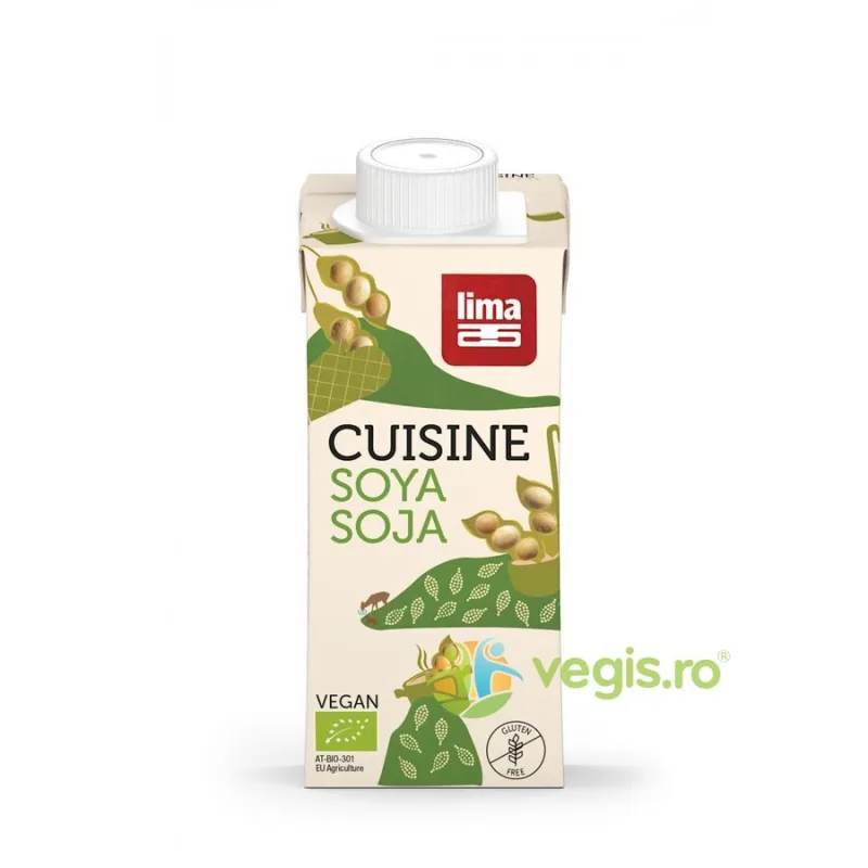 Crema de Soia pentru Gatit fara Gluten Ecologica/Bio 200ml — preț și oferte