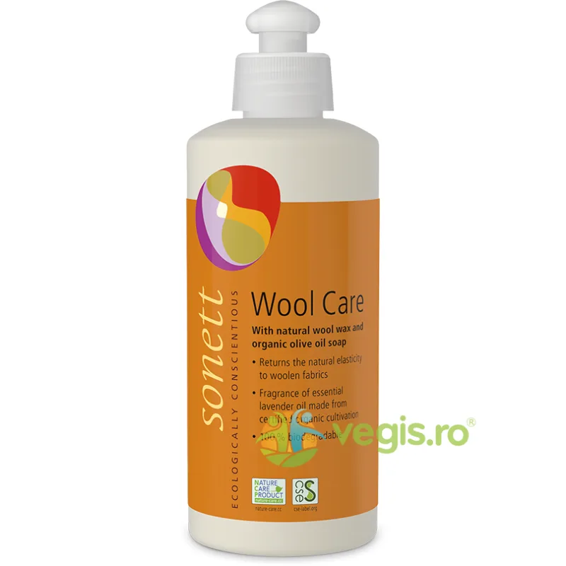 Solutie pentru Regenerare Lana si Matase Ecoloica/Bio 300ml SONETT — preț și oferte