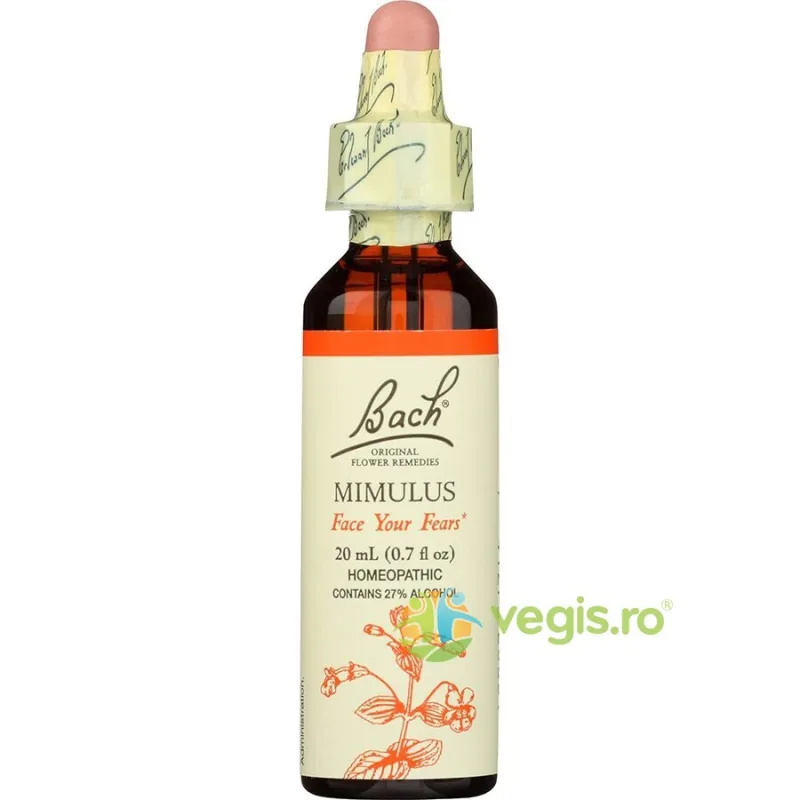 Bach 20 Mimulus (Cretisoara) Picaturi 20ml BACH ORIGINALS FLOWER REMEDIES — preț și oferte