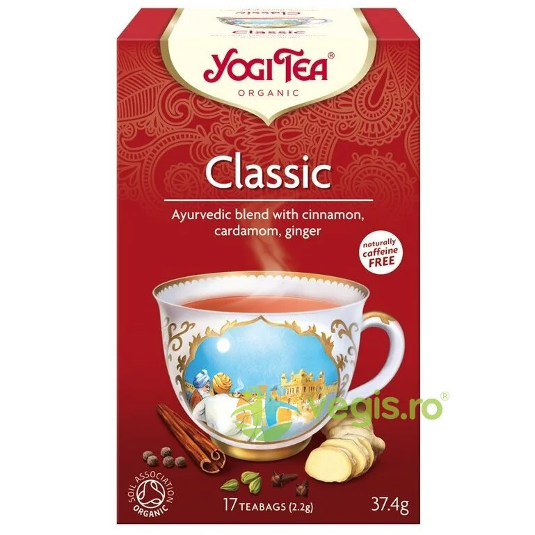 Ceai Classic Ecologic/Bio 17dz YOGI TEA — preț și oferte