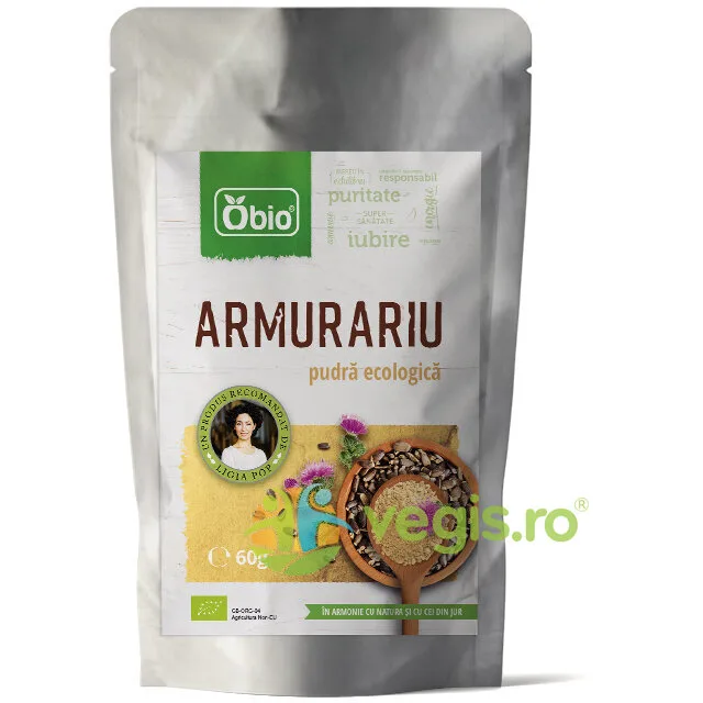 Armurariu Pulbere Ecologica/Bio 60g OBio — preț și oferte