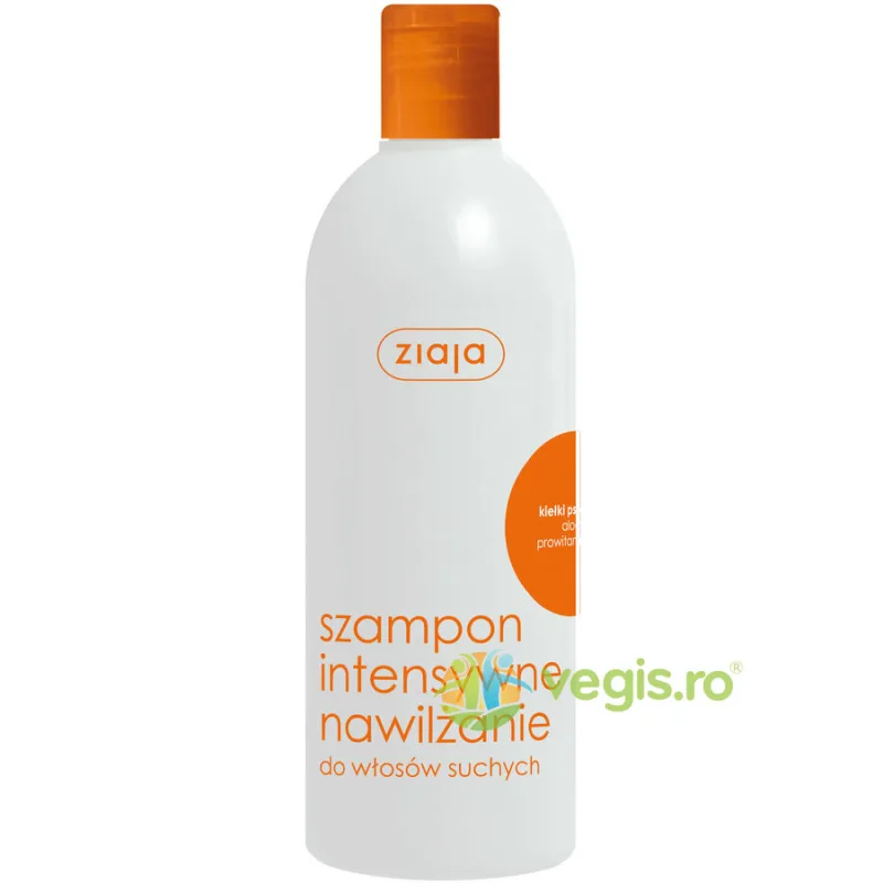 Sampon Intensiv Hidratant pentru Par Normal si Uscat cu Germeni de Grau 400ml ZIAJA — preț și oferte