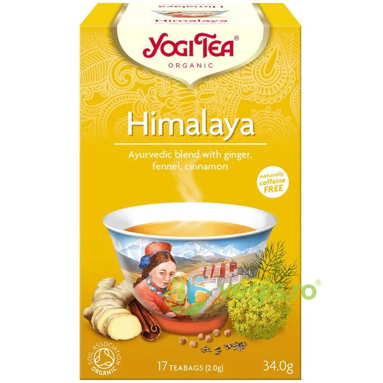 Ceai Himalaya Ecologic/Bio 17dz YOGI TEA — preț și oferte