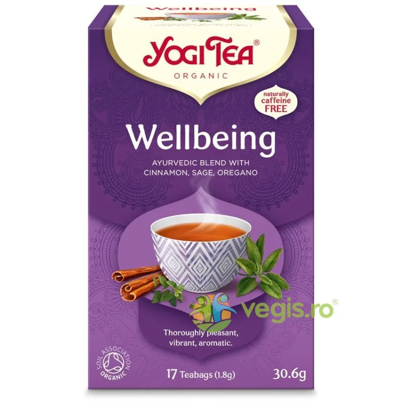 Ceai Stare de Bine (Wellbeing) Ecologic/Bio 17dz YOGI TEA — preț și oferte