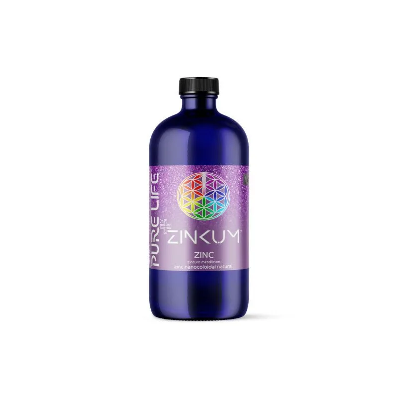 Zinc nanocoloidal Minerals+ Zinkum, 480 ml, Pure Life — preț și oferte