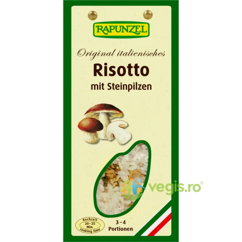 Orez Risotto cu Ciuperci Ecologic/Bio 250g Rapunzel — preț și oferte