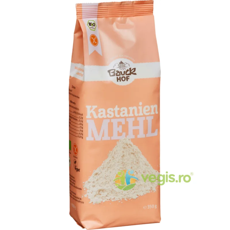 Faina de Castane Fara Gluten Ecologica/Bio 350g BAUCKHOF — preț și oferte
