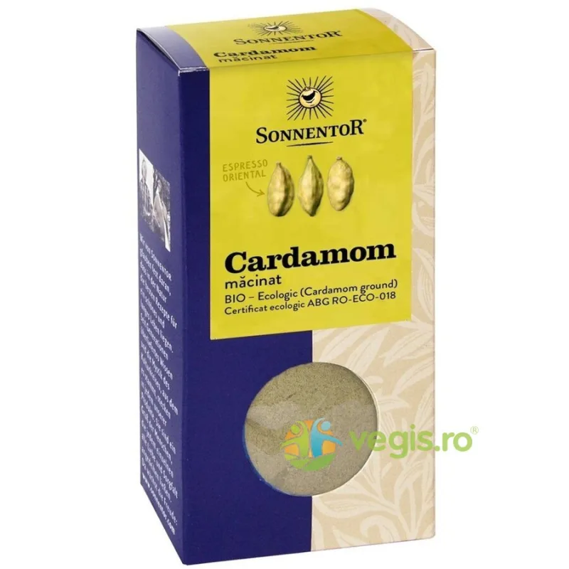 Cardamom Macinat Ecologic/Bio 50g SONNENTOR — preț și oferte