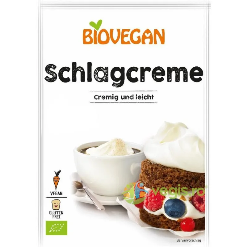 Praf pentru Frisca Vegetala Fara Gluten Ecologic/Bio 54g Biovegan — preț și oferte