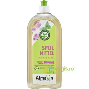 Detergent de Vase cu Trandafir Salbatic si Melissa Ecologic/Bio 1L
