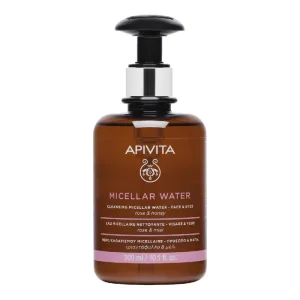 Apa micelara demachianta cu trandafir si miere, 300 ml, Apivita