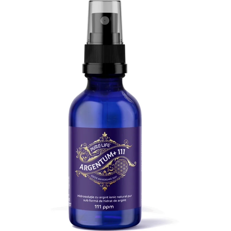 Argentum+ 111ppm cu Pulverizator 60ml PURE LIFE — preț și oferte