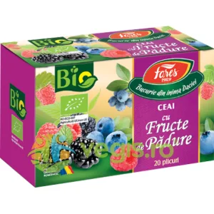 Ceai cu Fructe de Padure Ecologic/Bio 20dz