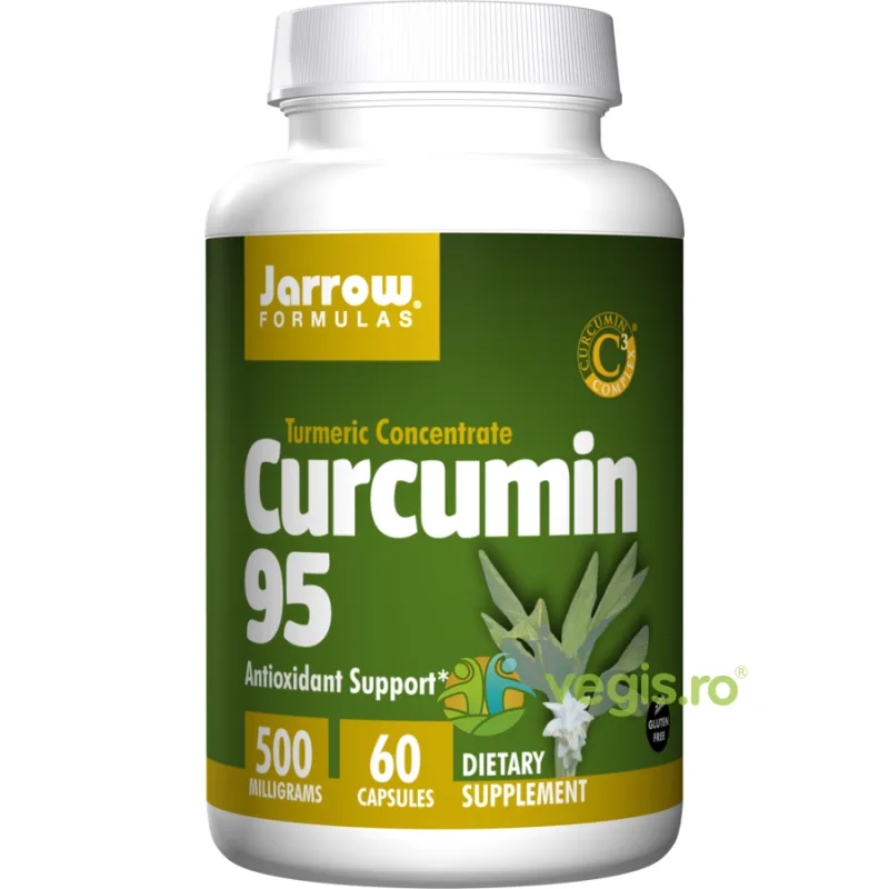 Curcumin 95 60cps Secom, Jarrow Formulas — preț și oferte