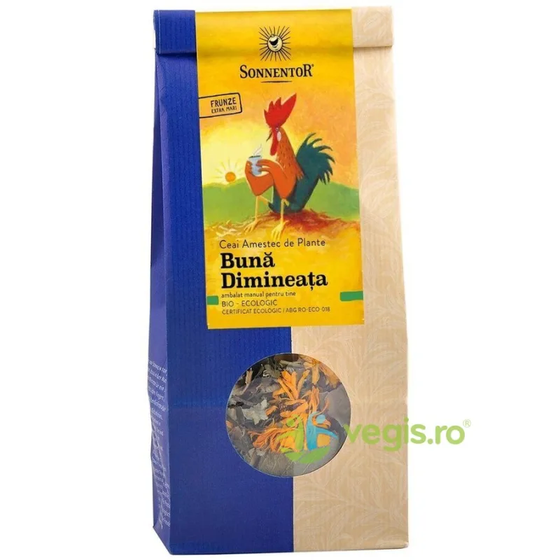 Ceai Amestec de Plante Buna Dimineata Ecologic/Bio 50g SONNENTOR — preț și oferte