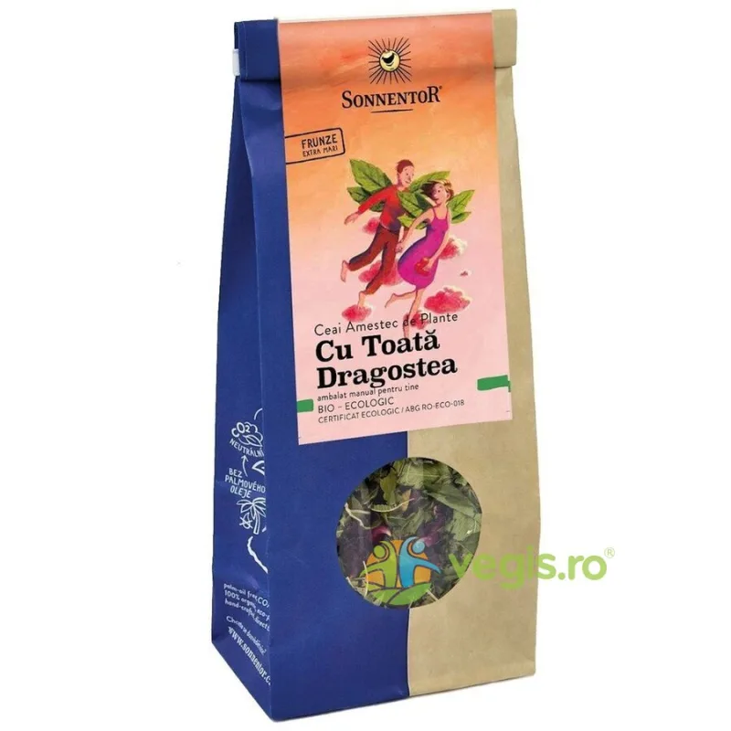 Ceai Amestec de Plante Cu Toata Dragostea Ecologic/Bio 50g SONNENTOR — preț și oferte