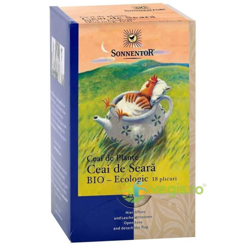 Ceai de Seara Ecologic/Bio 18dz SONNENTOR — preț și oferte