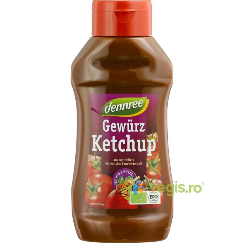 Ketchup cu Condimente Ecologic/Bio 500ml Dennree — preț și oferte