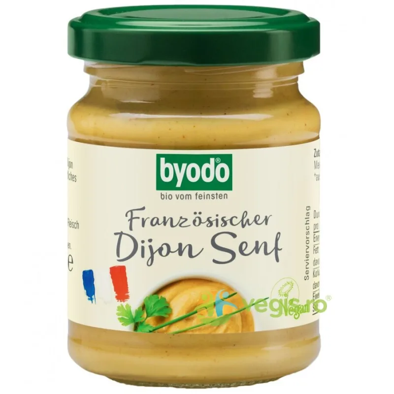 Mustar Dijon Ecologic/Bio 125ml BYODO — preț și oferte