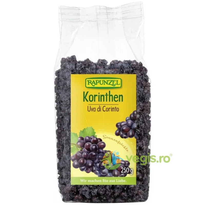 Stafide de Corint Ecologice/Bio 250g Rapunzel — preț și oferte