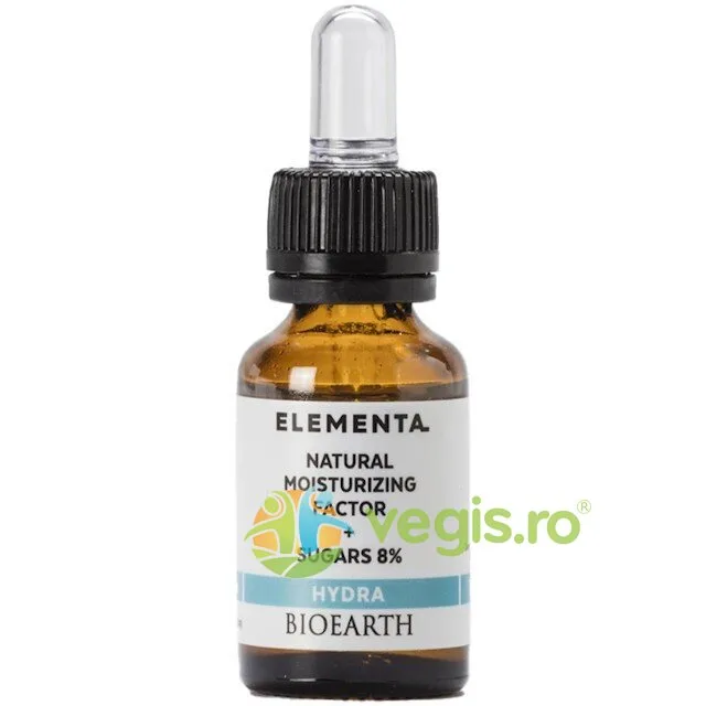 Ser cu NMF si Zaharuri 8% Beauty Booster Elementa 15ml Bioearth — preț și oferte