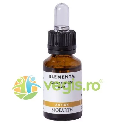 Ser cu Coenzima Q10 0.02% Beauty Booster Elementa 15ml Bioearth — preț și oferte