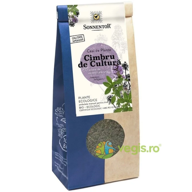Ceai Cimbru de Cultura Ecologic/Bio 70g SONNENTOR — preț și oferte